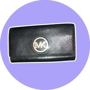 Michael Kors Black Leather wallet